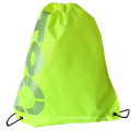 Custom Printed Recycled Drawstring Style 210 Denier Polyester Bag